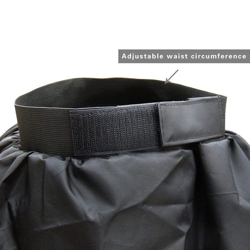 [Australia - AusPower] - KUNPENG Kayak Skirt, Adjustable Nylon Kayak Spray Skirts Kayak Skirt Cover Kayak Skirt,Universal Waterproof Cover Canoe Spray Skirt Water Sports Accessories 
