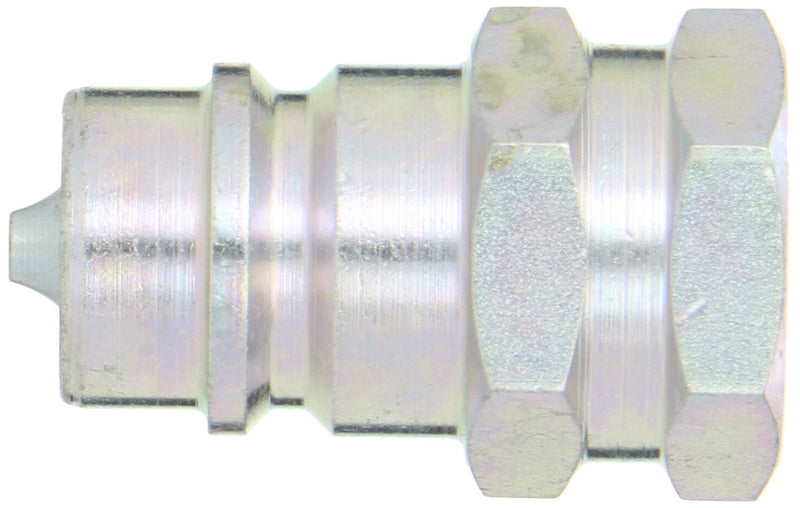[Australia - AusPower] - Dixon Valve K4F4 Steel ISO-A Interchange Hydraulic Fitting, Nipple, 1/2" Coupling x 1/2" - 14 NPTF Female Thread 