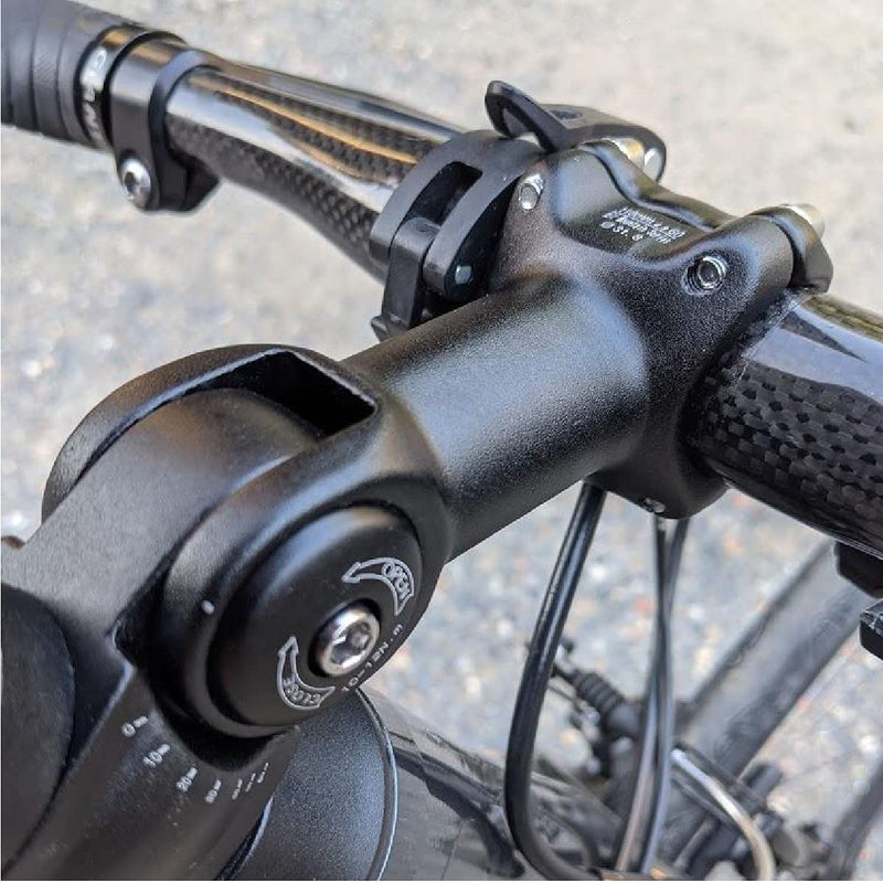 [Australia - AusPower] - TRIWONDER Stem 25.4 31.8 90mm 110mm 130mm 60 Degree Adjustable Bike Stem Mountain Bike Stem Short Handlebar Stem Riser for Bicycle, Road Bike, MTB, BMX, Cycling 25.4 x 110mm 