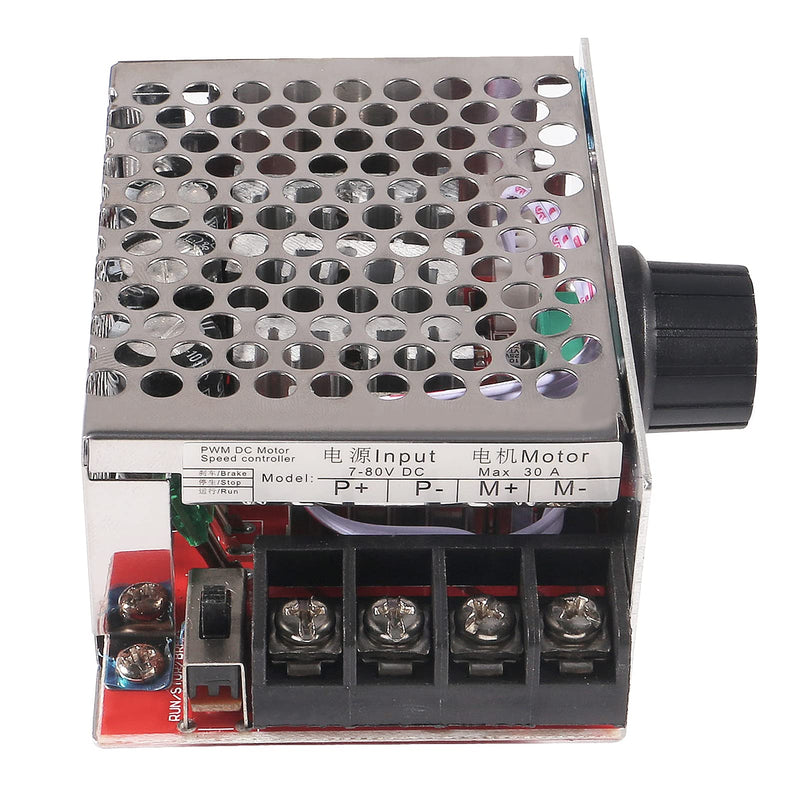 [Australia - AusPower] - ACEIRMC 7-70V 30A PWM DC Motor Speed Controller Switch Control 12V 24V 36V 48V with 30 Amp Fuse 