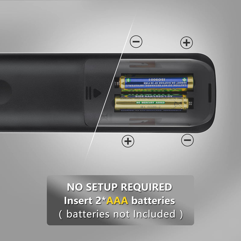[Australia - AusPower] - Replacement Control EN2A27 for Hisense-Smart-TV-Remote, with Netflix, Prime Video, YouTube, Google Play Buttons for Hisense TV-EN2A27-upgrade 