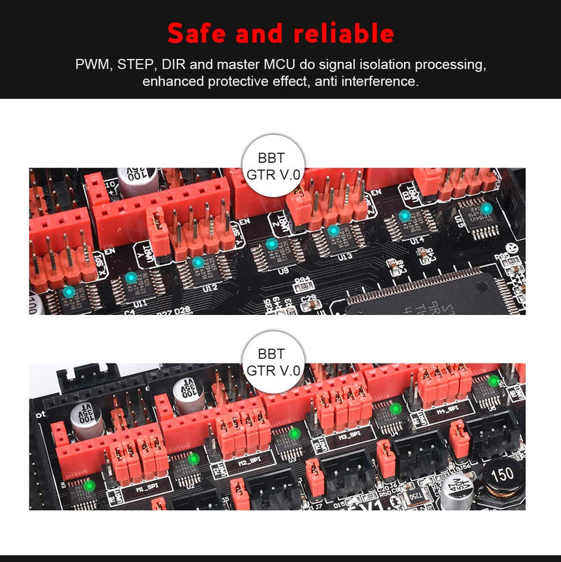 [Australia - AusPower] - BIGTREETECH M5 Expansion Board Support TMC2209 TMC5160 TMC2208 for GTR V1.0 32 Bit Control Board 2.M5 V1.0 Expansion Board 