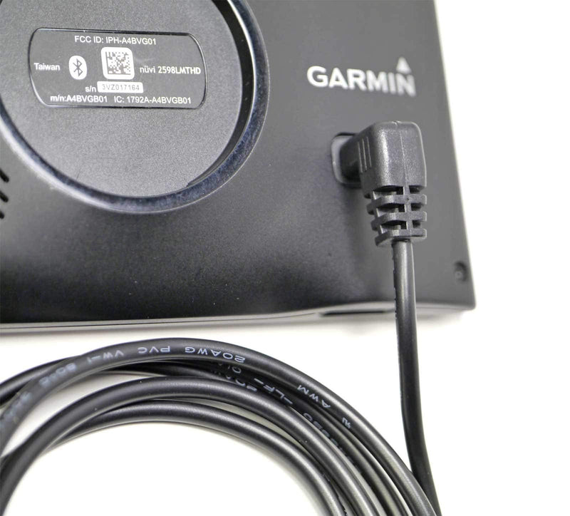[Australia - AusPower] - EDO Tech Car Charger Power Cord Hardwire Kit for Garmin Nuvi DriveSmart 55lmt 56lmt 57lmt 58lmt 65lmt 66lmt 2495lmt 2497lmt 2539lmt 2555lmt 2557lmt 2589lmt 2597lmt 2598lmt 2599lmt Auto Motorcycle GPS 