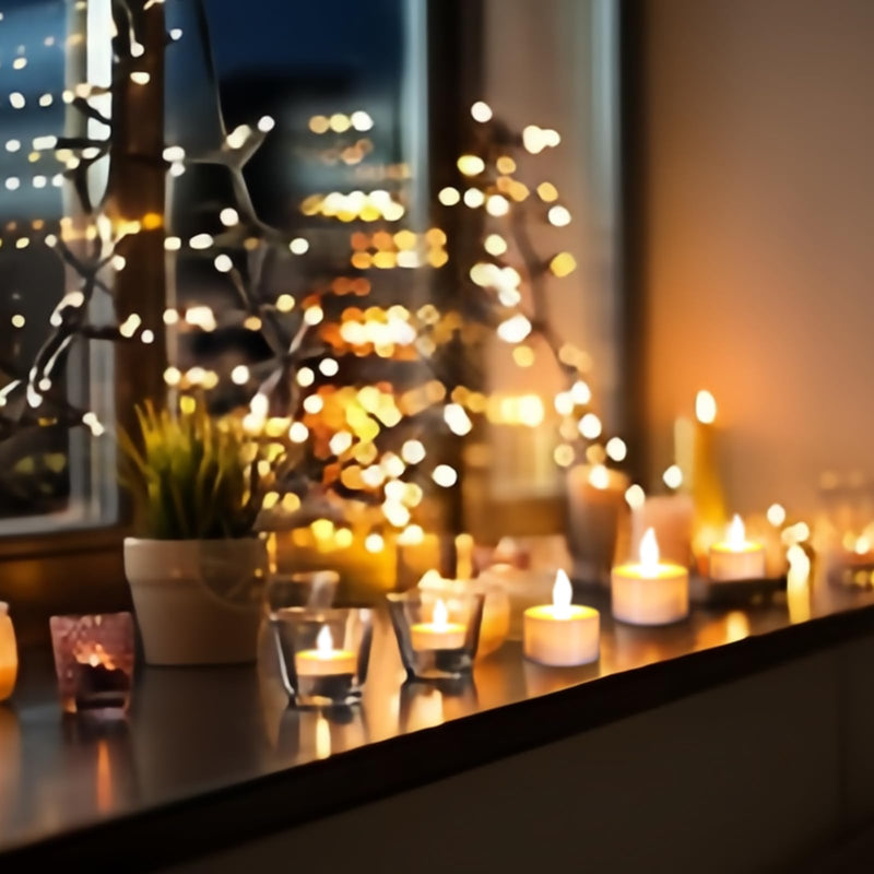 [Australia - AusPower] - Rechargeable Tea Lights,Flameless LED Candles with Remote Timer,Battery Operated Tea Lights Flickering Votive Candles,for Home Restaurant,Holiday Party,Seasonal Halloween Decorations,6 Pack 