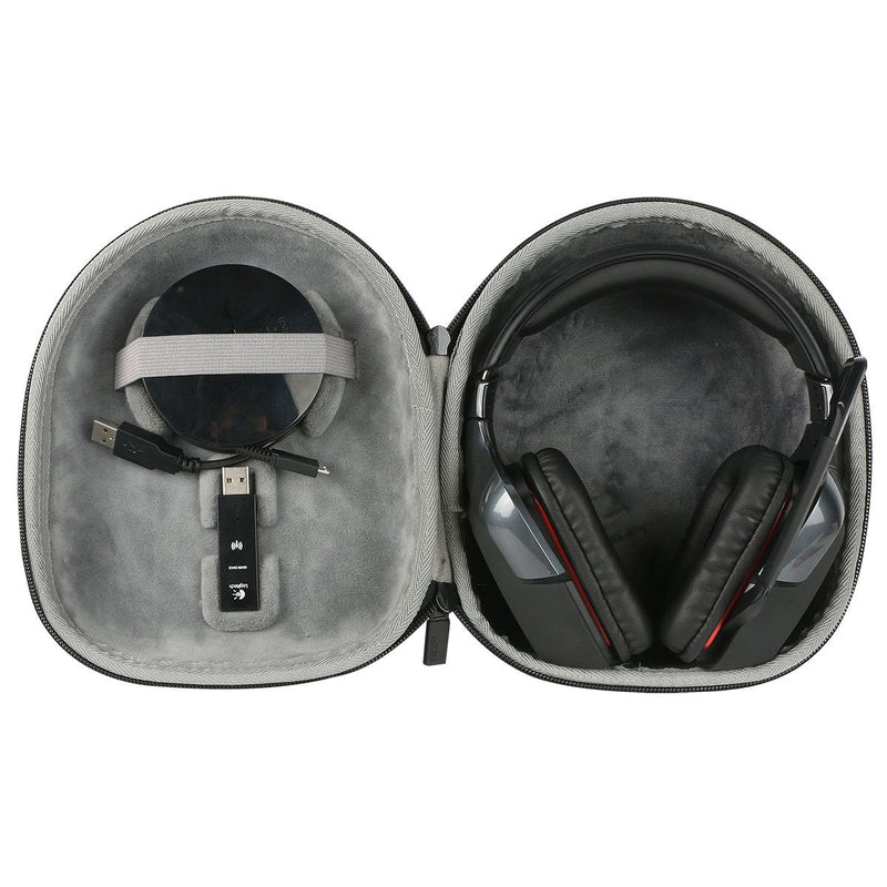 [Australia - AusPower] - Hard Travel Case Replacement for Logitech G933 G930 G430 G230 G35 Wireless Gaming Headset Mac PC Game Headphone Microphone by co2CREA 
