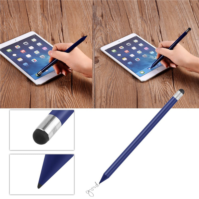 [Australia - AusPower] - Stylus Pen,Replacement Capacitive Touch Screen Stylus Pencil with Soft Rubber Touching Head,Universal Stylus Touch Pen for Phone Tablet PC Computer Pad (Blue) Blue 