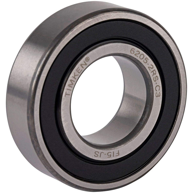 [Australia - AusPower] - 2PACK TIMKEN 6205-2RSC3 Double Rubber Seal Bearings 25x52x15mm Pre-Lubricated and Stable Performance and Cost Effective Deep Groove Ball Bearings 
