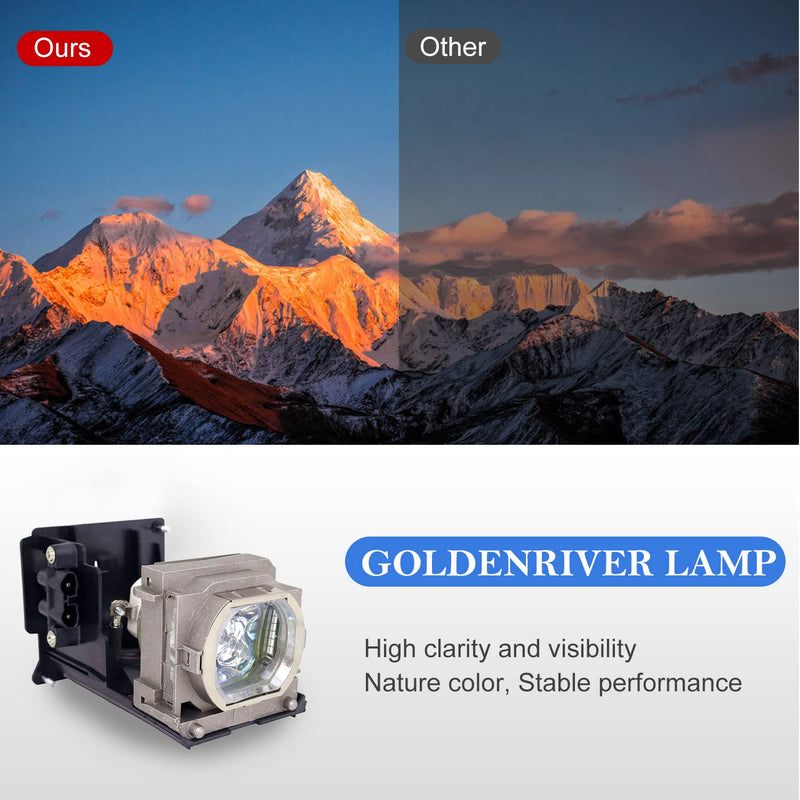 [Australia - AusPower] - GOLDENRIVER VLT-HC5000LP Replacement Lamp with Housing Compatible with Mitsubishi projectors HC5500 HC5000 HC4900 HC6000 