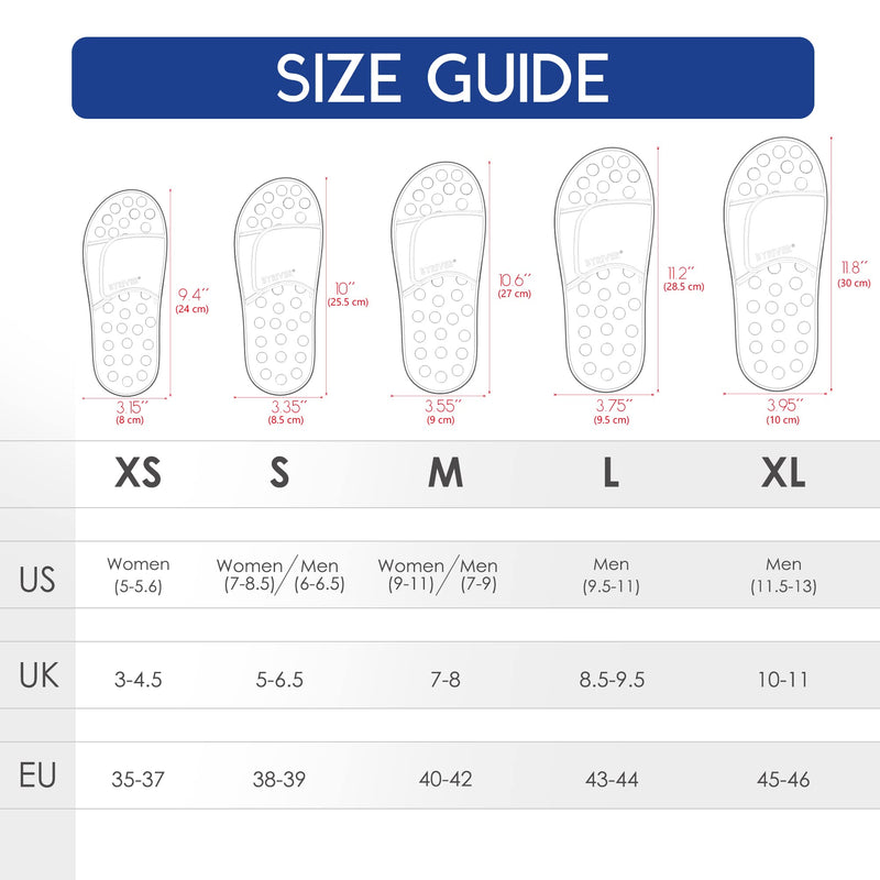 [Australia - AusPower] - BYRIVER Reflexology Foot Massager Tools, Acupuncture Massage Slippers Shoes Sandals Mat, Stress Plantar Fasciitis Relief Gifts for Men Women, Relieve Heel Arch Arthritis Neuropathy Pain (05M) Blue Spring Slippers Women(9-11) Men(7-9) 