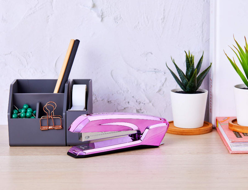 [Australia - AusPower] - Bostitch Ascend 3 in 1 Stapler with Integrated Remover & Staple Storage, 20 Sheet Capacity, Staple Storage, Lightweight 