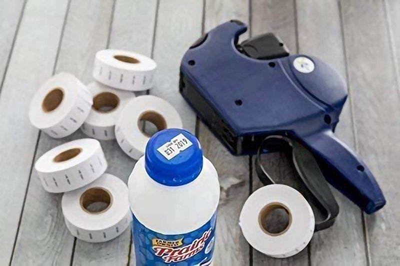 [Australia - AusPower] - Perco"USE by" 1 Line Labels - 1 Sleeve, 8,000 USE by Labels for Perco 1 Line Date Guns 1- Sleeve White 