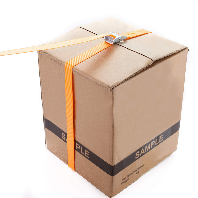 [Australia - AusPower] - Cartman 1" x 12' Lashing Straps up to 600lbs, 2pk Orange 