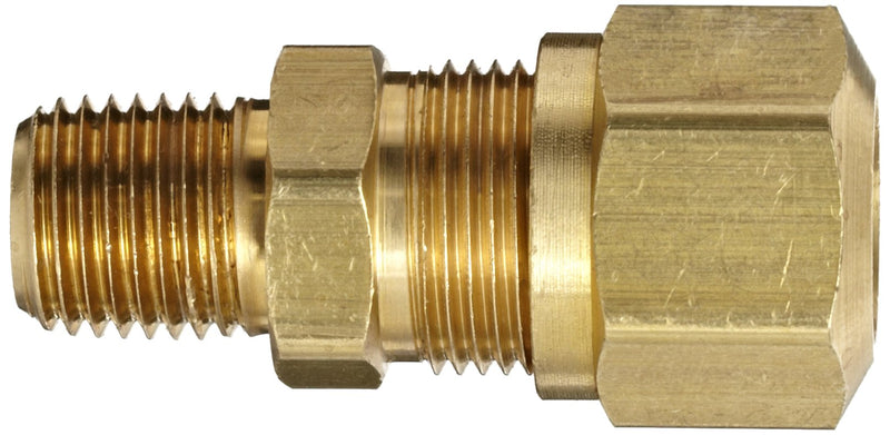[Australia - AusPower] - EATON Weatherhead 1468X8X4 Air Brake Tubing Male Connector, 1/2" Tube OD, 1/4" Male Pipe Thread 