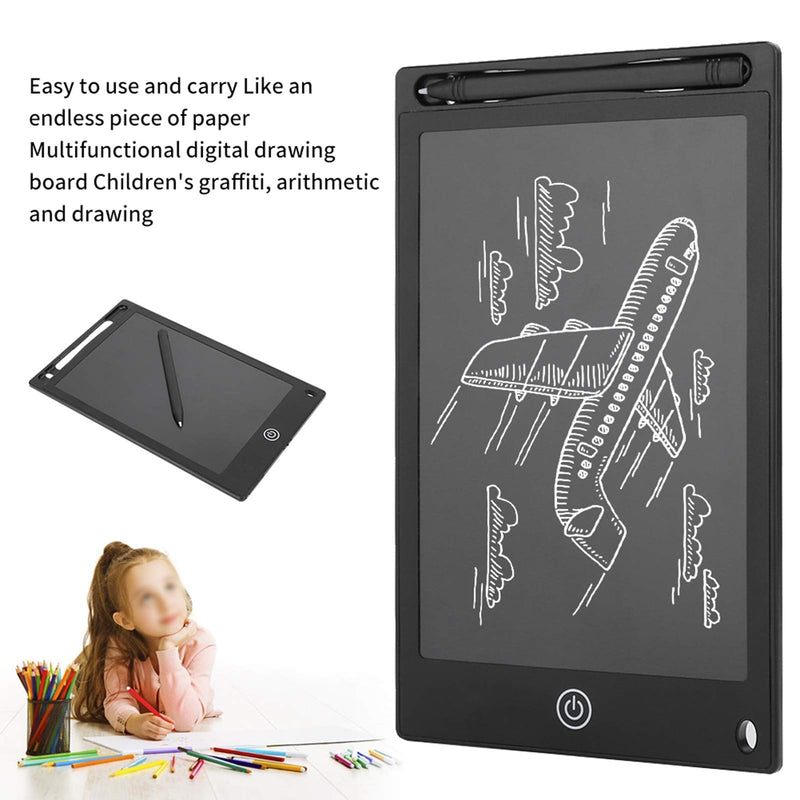 [Australia - AusPower] - LCD Writing Tablet, 8.5inch Electronic Drawing Cartoon Painting Board Digital Graffiti Handwriting Blackboard Doodle Scribble Pad with Stylus for Children and Teenagers 