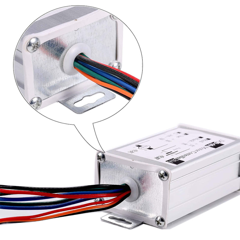[Australia - AusPower] - DC Motor Speed Controller,Hima Brush Motor Driver Controls Module DC 9V-60V 12V 24V 36V 48V 60V Motor Pulse Width Modulator Regulator 20A 1200W PWM Monitor Dimmer Governor with Switch & Knob 