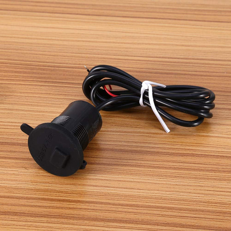 [Australia - AusPower] - Motorcycle Phone Charger, Waterproof 12V to 5V 1.5A Motorcycle Smart Phone GPS USB Charger Power Adapter Universal for Cell Phone Tablets Digital Came 