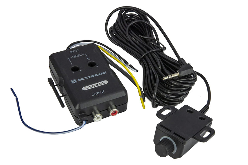 [Australia - AusPower] - Scosche LOC2SLSD Car Stereo 2-Channel Adjustable Amplifier Add-On Adapter Black 2 Channel 