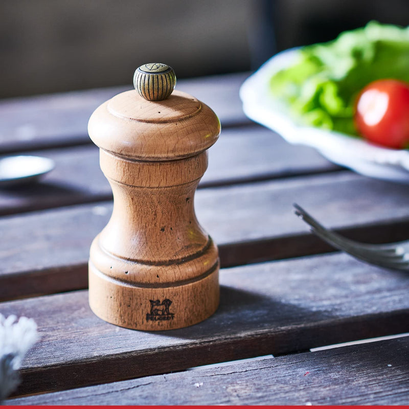 [Australia - AusPower] - Peugeot Bistro Antique gift box, Distressed Beechwood 4 inch Salt Mill 