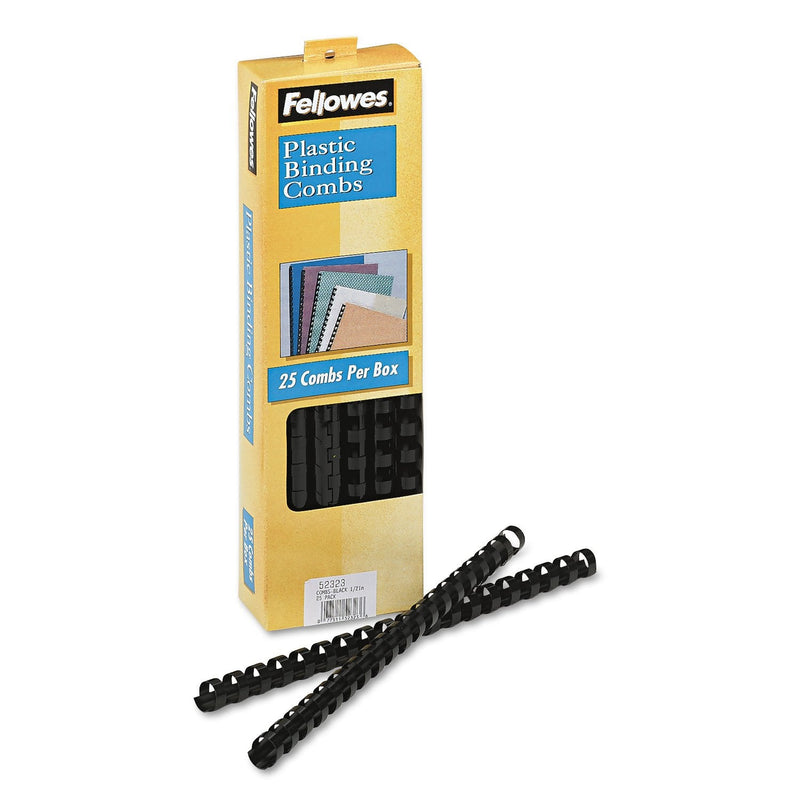 [Australia - AusPower] - FEL52323 - Fellowes Plastic Comb Bindings 