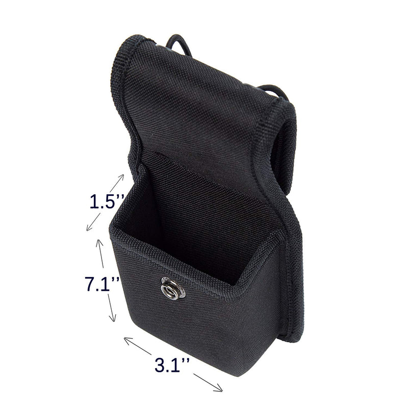 [Australia - AusPower] - Universal Radio Case Two Way Radio Holder Universal Pouch for Walkie Talkies Nylon Holster Accessories for Motorola MT500, MT1000, MTS2000 and Similar Models by Luiton(1 Pack) 1pack 