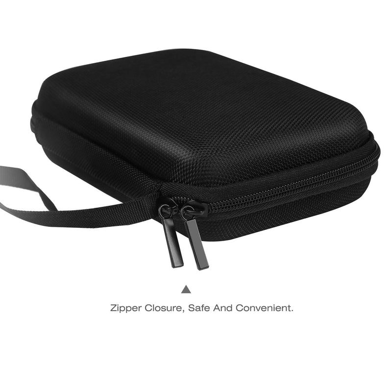 [Australia - AusPower] - MoKo 5-Inch GPS Carrying Case, Portable Hard Shell Protective Pouch Storage Bag for Car GPS Navigator Garmin / Tomtom / Magellan with 5" Display - Black 5 Inch 