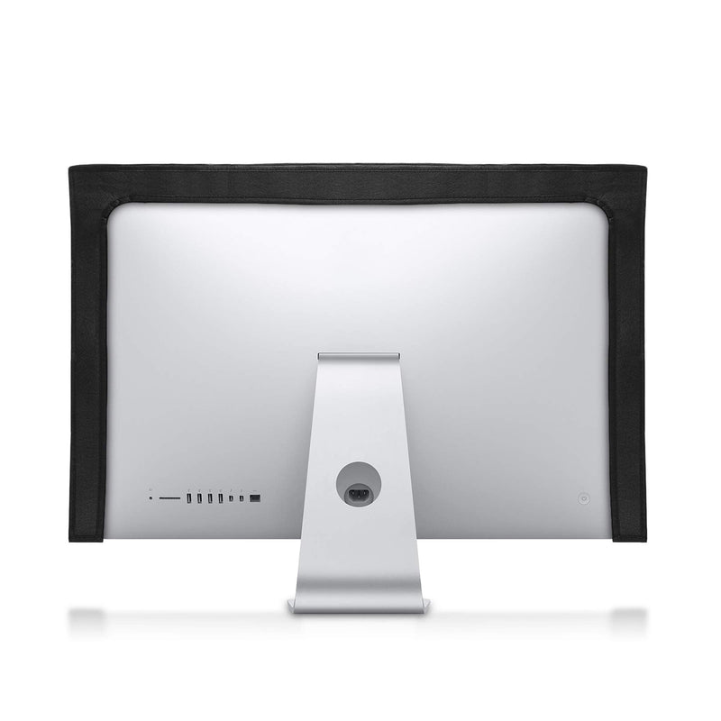 [Australia - AusPower] - kwmobile Monitor Cover Compatible with 27-28" Monitor - Monitor Cover Dust PC Screen Protector - Black 