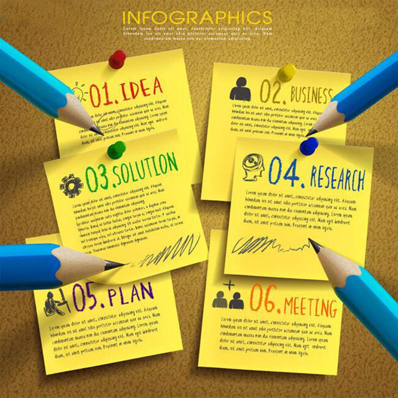 [Australia - AusPower] - Tueascallk 10 Packs Combination Sticky Notes, Pop-up Self-Adhesive Notes, 3.2" x 4.1", 200 Sheets/Pack 