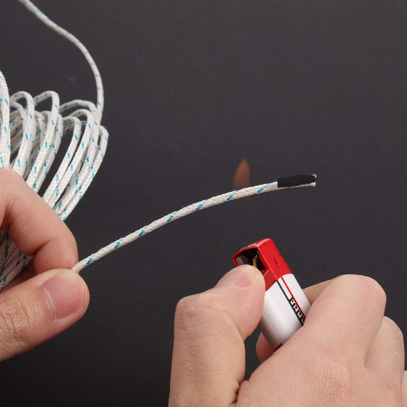 [Australia - AusPower] - 3 Meters K Type Mini-Connector Thermocouple Temperature Probe Sensor Temperature Sensing Line K Type Thermocouple Wire Measure Range -50 to 400 Celsius, Compatible with TM902C/ TES1310 (5 Pieces) 5 