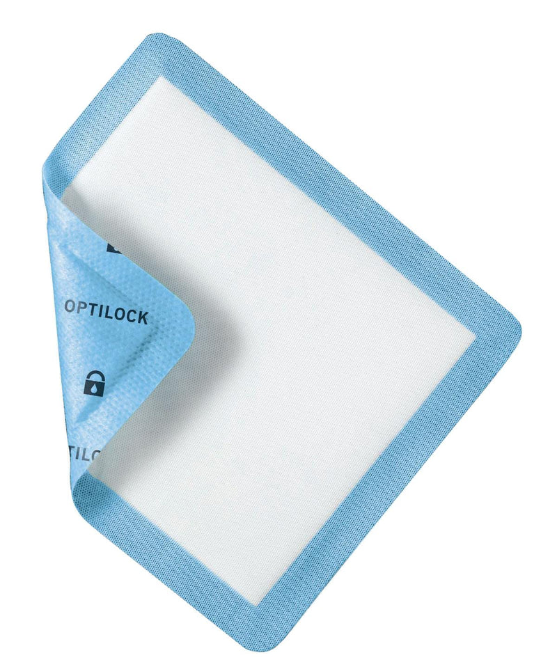 [Australia - AusPower] - Medline OptiLock Non-Adhesive Super Absorbent Wound Dressings, 3" x 3" (Pack of 10) 
