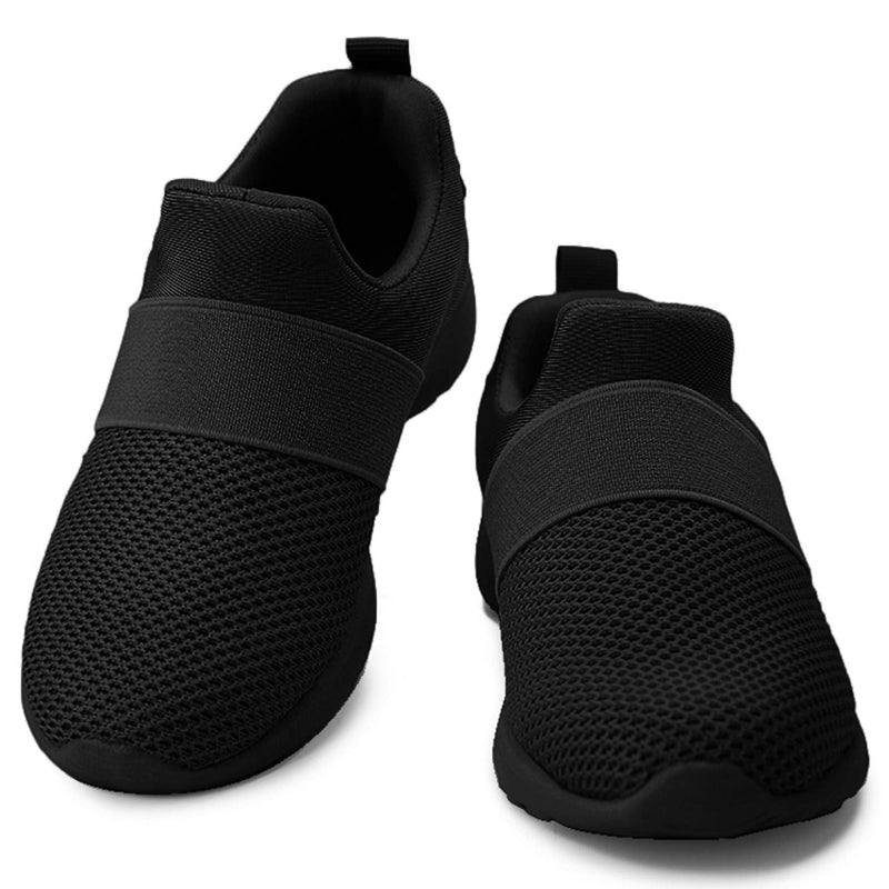 [Australia - AusPower] - QIJGS Toddler/Little Kid Boys Girls Shoes Running Sneakers Athletic Tennis Walking Shoes 5 Toddler Black 