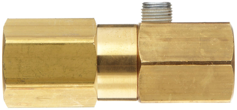 [Australia - AusPower] - Control Devices-IC25-AB Brass Check Valve, Poppet Type, 1/4" NPT Female Threaded 2-1/8 Inches IC25-AB 