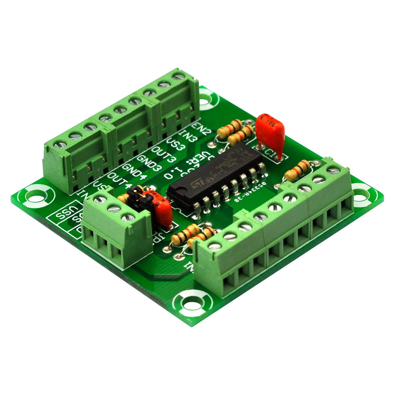 [Australia - AusPower] - Electronics-Salon Push-Pull Four Channel Motor Driver Module, L293D 