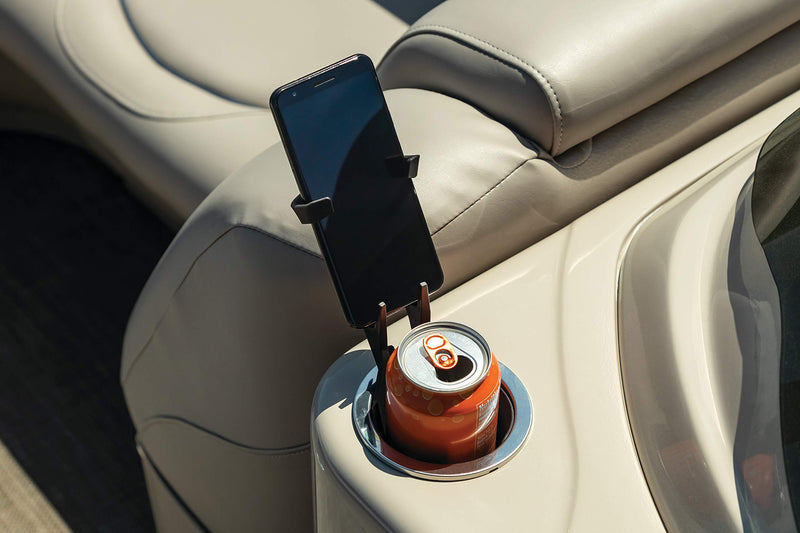 [Australia - AusPower] - Kuryakyn 6474 Free-Flex Cup and Cell Phone Device Holder: Mounts in Cars, Trucks, Vans, UTVs with Flexible Arms Securing Various Phones/Cases, Black 