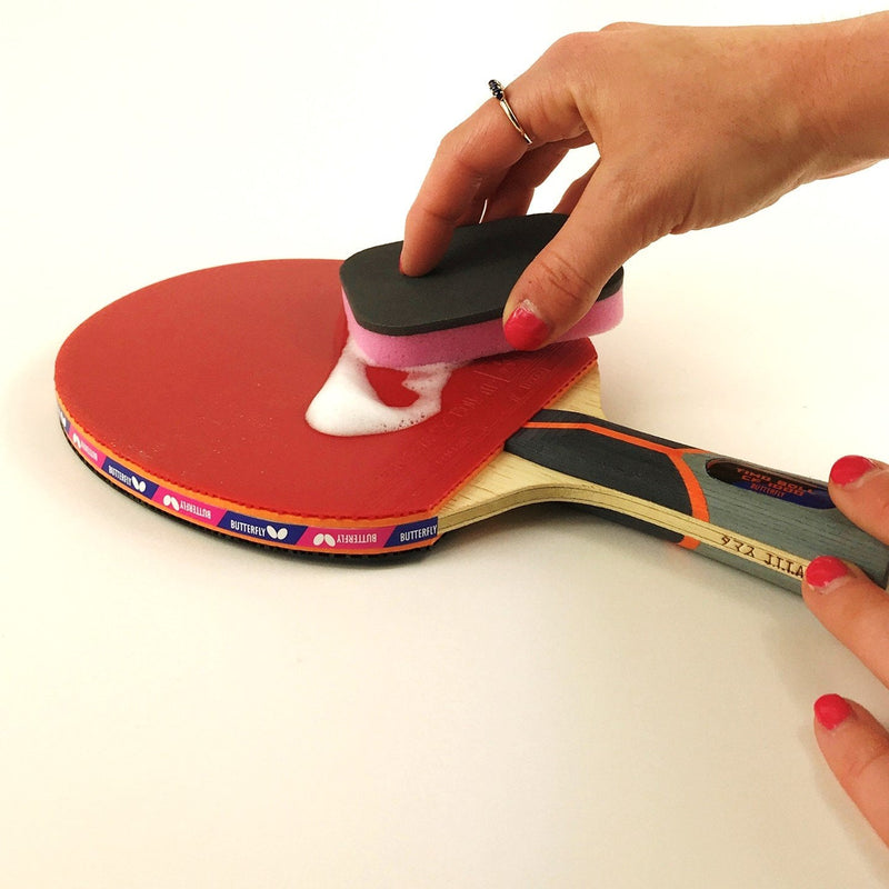 [Australia - AusPower] - Butterfly Table Tennis Racket Care Kit - Includes: 1 Ping Pong Paddle Cleaner + 1 Table Tennis Rubber Cleaner Sponge - Great Value Table Tennis Racket Cleaner Kit – Cleans Ping Pong Paddle 125 Times 