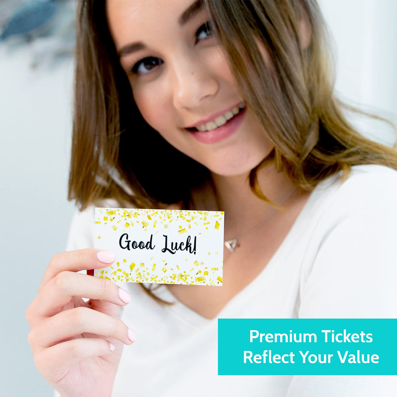 [Australia - AusPower] - 200 Raffle Tickets 3.5”x2” - Enter to Win Entry Form Cards for Contest, Raffles, Ballot Box, 50/50, Auction and More - with Space for Name, Email Address and Phone Number Fields 