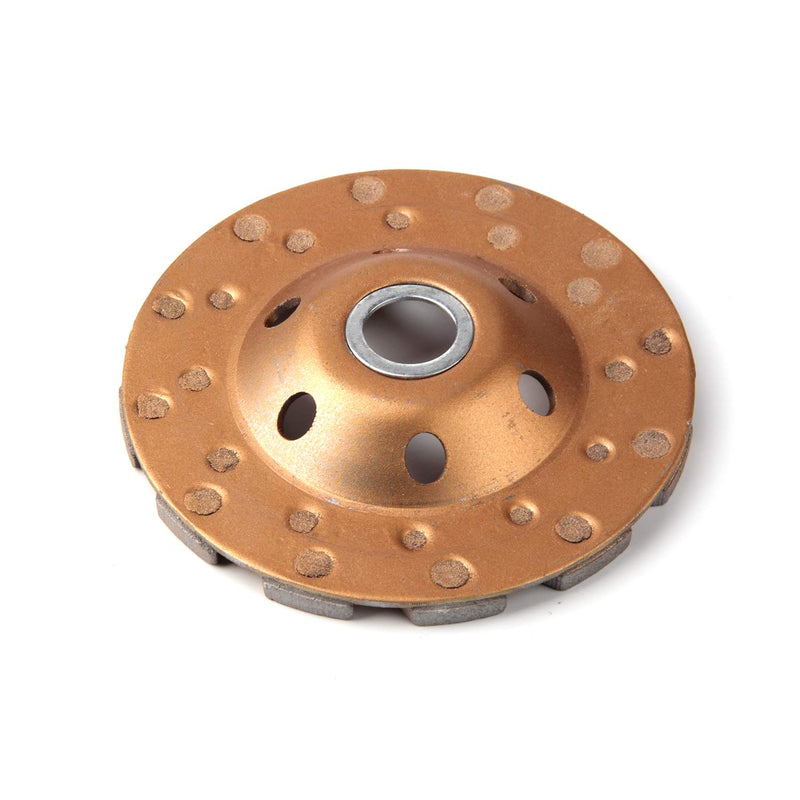 [Australia - AusPower] - 4 Inch Concrete Turbo Diamond Grinding Cup Wheel 12 Segs Heavy Duty Angle Grinder Wheels for Angle Grinder 