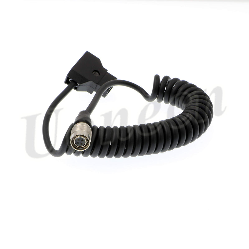 [Australia - AusPower] - Uonecn Power Spring Cable for SmallHD AC7 OLED DP7 Monitor Hirose 4 Pin Female to D-tap 