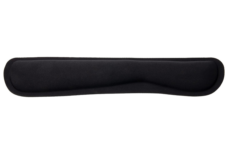 [Australia - AusPower] - Mind Reader Gel Wrist Rest, Ergonomic Memory Foam Support Cushion Set for Keyboard and Mouse, Non-Slip Rubberized Base, Helps Relieve Tension, Black Single 