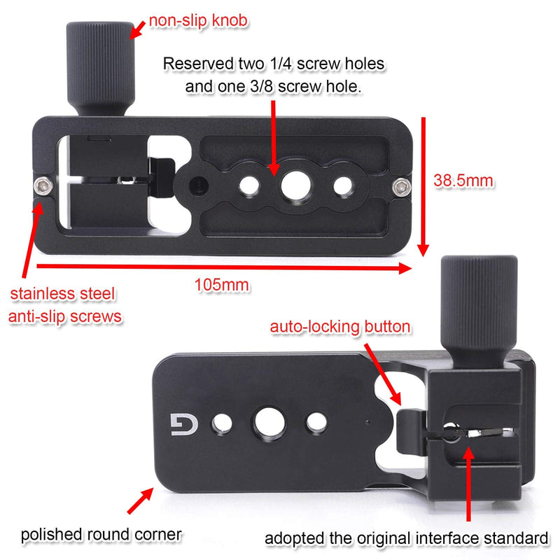[Australia - AusPower] - Lens Collar Stand Replacement Foot Tripod Mount Ring Base Compatible with Sony FE 200-600mm f/5.6-6.3 G OSS Lens SEL200600G, Lens Support Holder with Arca-Swiss Fit Quick Release Plate Dovetail Groove 