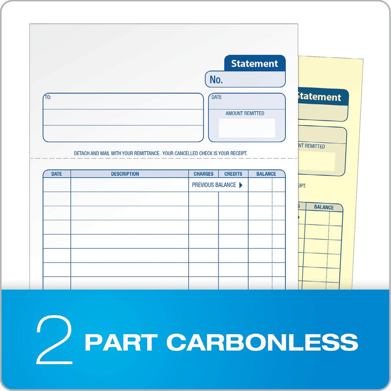 [Australia - AusPower] - Adams Statement Forms, 2-Part Carbonless, 100 Individual Unit Sets Per Pack (NC2583) 