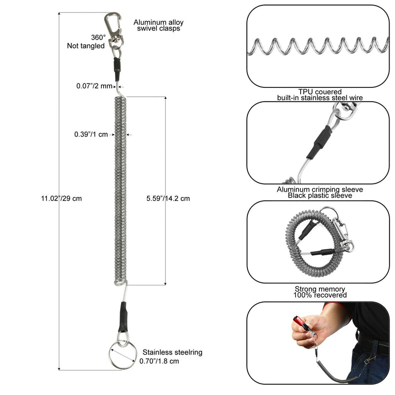 [Australia - AusPower] - Fly Fishing Tools Kit and Accessories Combo Kits, Fishing Quick Nail Knot Tying Tool, Hook Remover Forceps and Pliers, Stainless Steel Salmon and Trout Multiple Fishing Set Gear Tool Assortment 