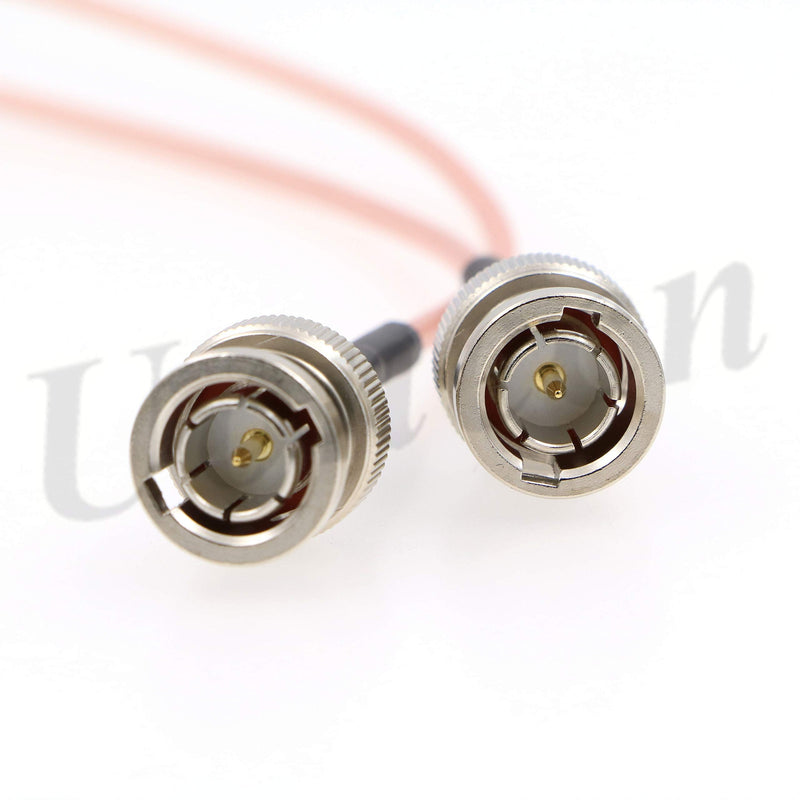 [Australia - AusPower] - Uonecn MegaFlex HD-SDI Cable RG179 BNC Male to BNC 75ohm for Blackmagic HyperDeck Shuttle and BMCC BMPC Hyperdeck Cameras 1M 