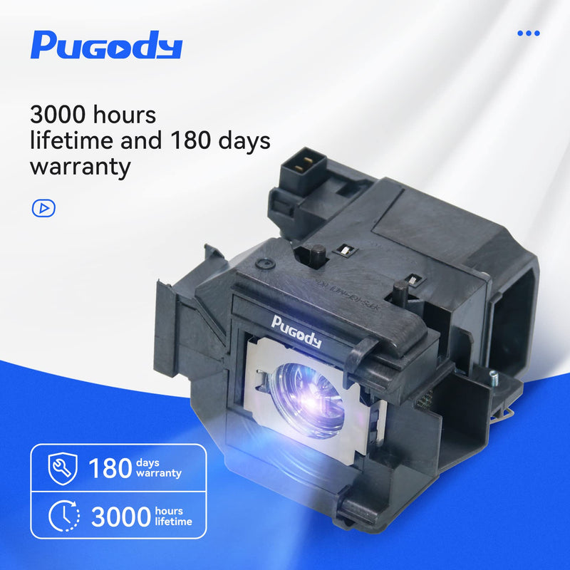 [Australia - AusPower] - Pugody ELPLP69/V13H010L69 Replacement Projector Lamp Bulb for Epson PowerLite Home Cinema 5020ub 5025ub 5020ube 5030ube 5010E Pro Cinema 6030ub 6020UB 6010 4030 EH-TW7200 tw8000 tw8100 tw8200 tw9000 