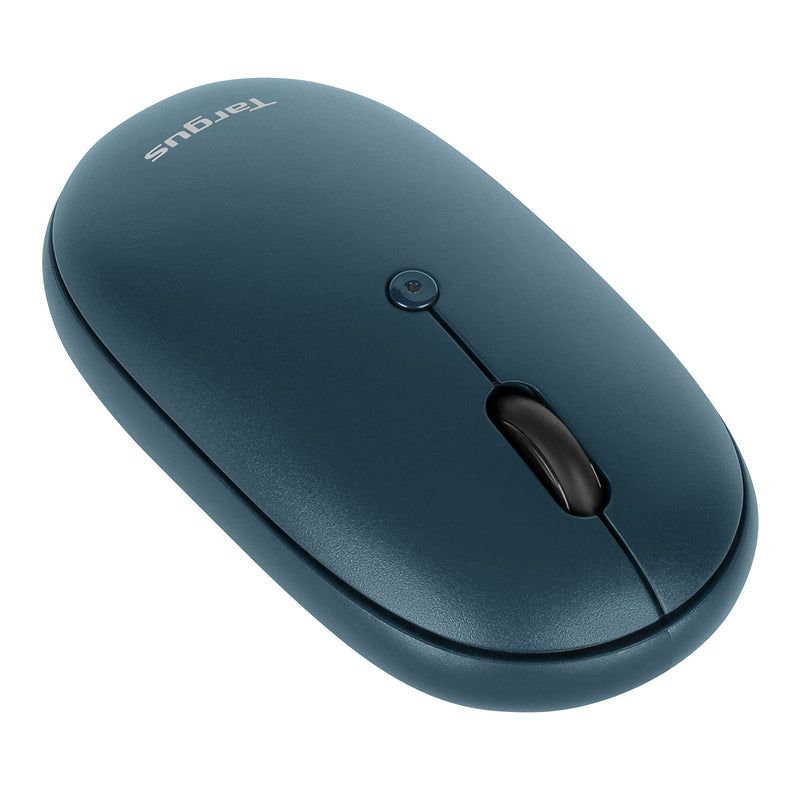 [Australia - AusPower] - Targus Ambidextrous Bluetooth Mouse for PC/Mac, Multi-Device Connectivity Mouse for Laptop or Desktop, Wireless Mouse PC/Mac Cordless Computer Mouse, Blue (PMB58102GL) 