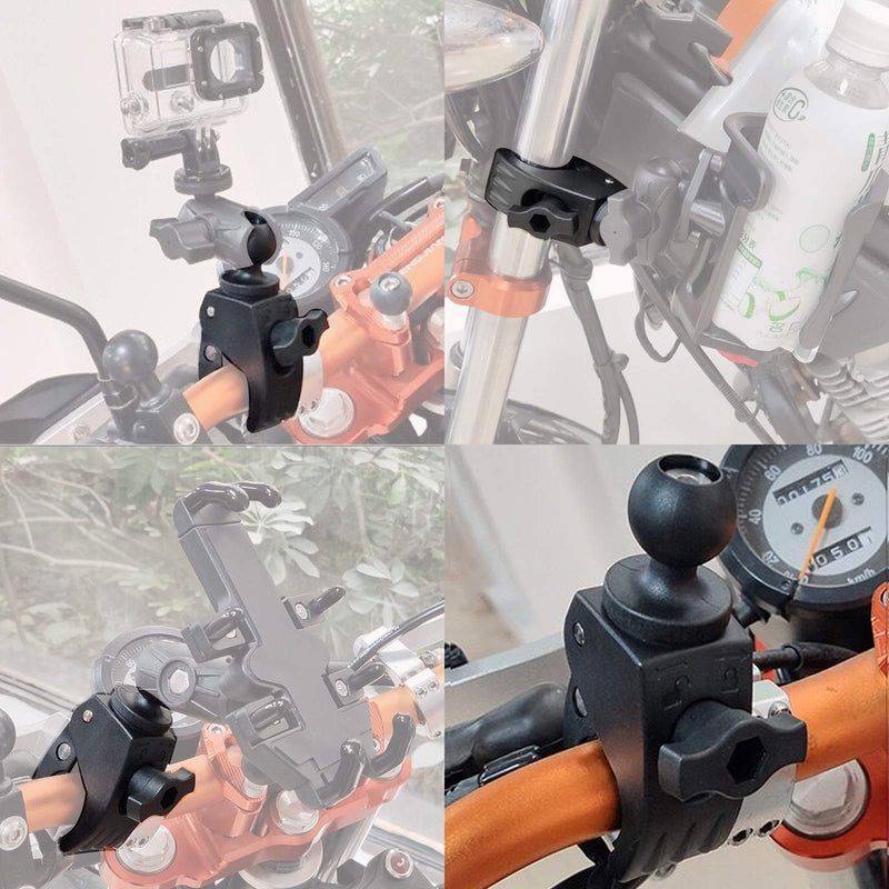 [Australia - AusPower] - GIVUBES Tough Clamp Base with 1'' Rubber Ball Head 