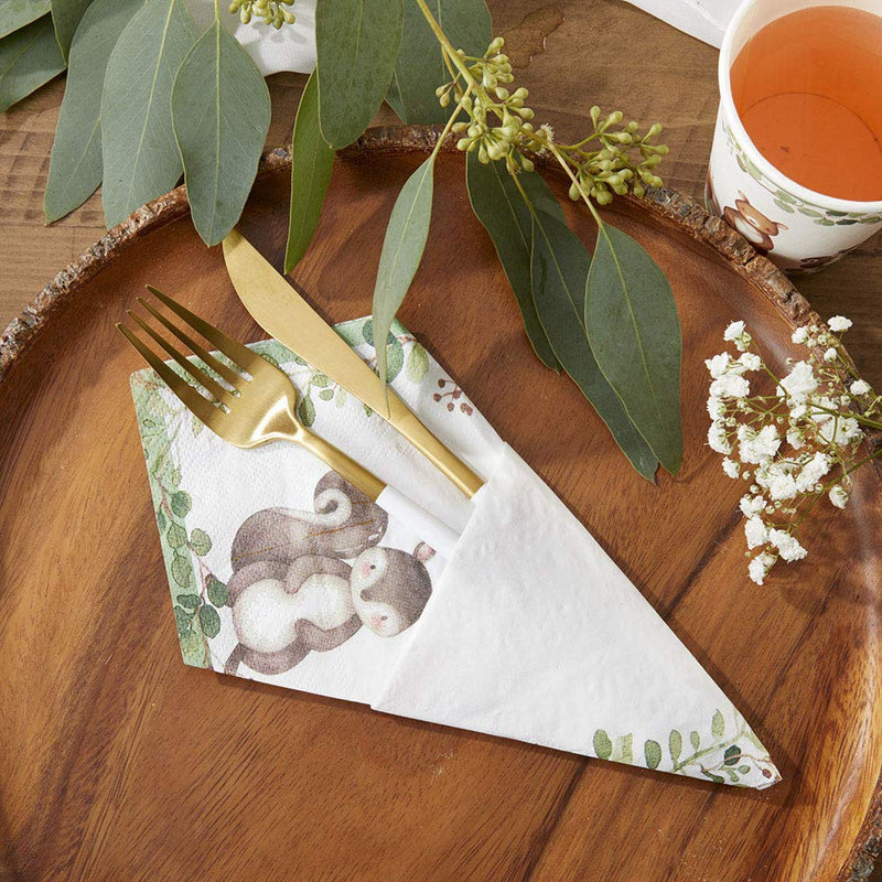[Australia - AusPower] - Kate Aspen Woodland Baby Shower, One Size, Paper Napkins 