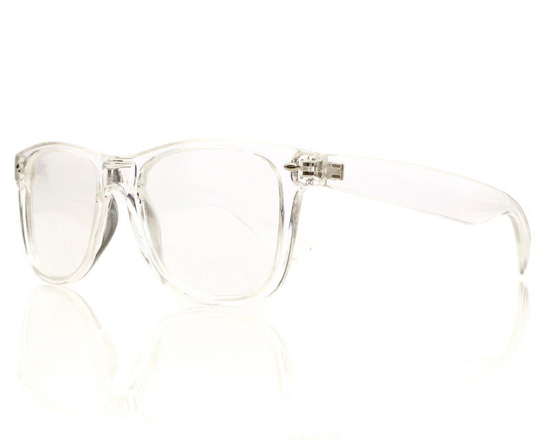 [Australia - AusPower] - Spiral Diffraction Glasses - for Raves, Festivals and More Clear Spiral - Clear 