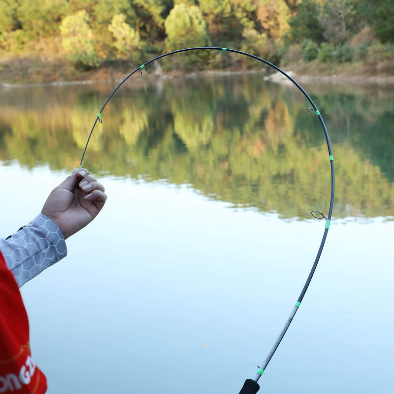 [Australia - AusPower] - Sougayilang Flexible Fishing Rods, Spinning Rods & Casting Rods, Lightweight Trout Rods 2 Pieces Cork Handle Crappie Fishing CAST 1.8m/5.9ft 