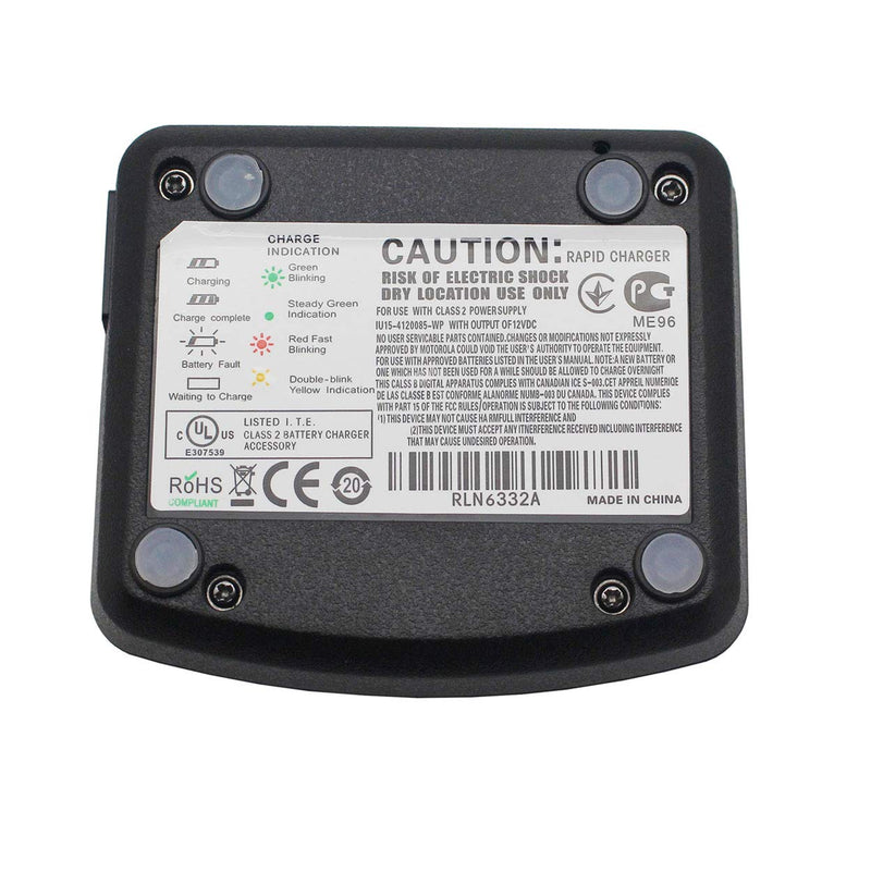 [Australia - AusPower] - Karier RLN6305 Rapid Battery Charger Set for Motorola A10 CP110 EP150 RDU2020 RDU2080 RDU4100 RDU4160D RDV2020 RDV2080 RDV5100 