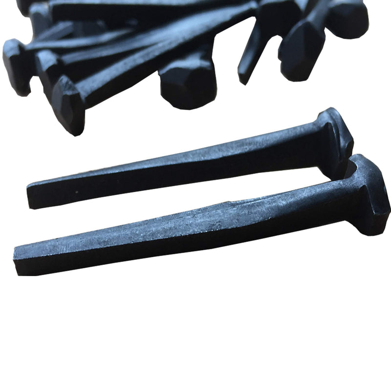 [Australia - AusPower] - (10) 1" Steel Decorative Antique Wrought Head Nails-Rose Head Nails - 10 Nails 